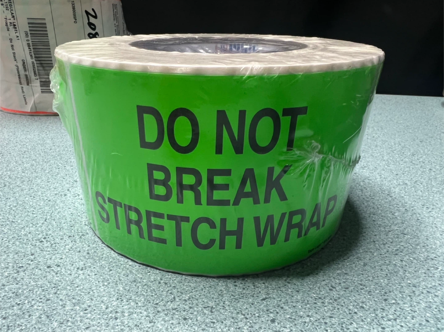 Do Not Break Stretch wrap 3 x 5 labels, 500 count