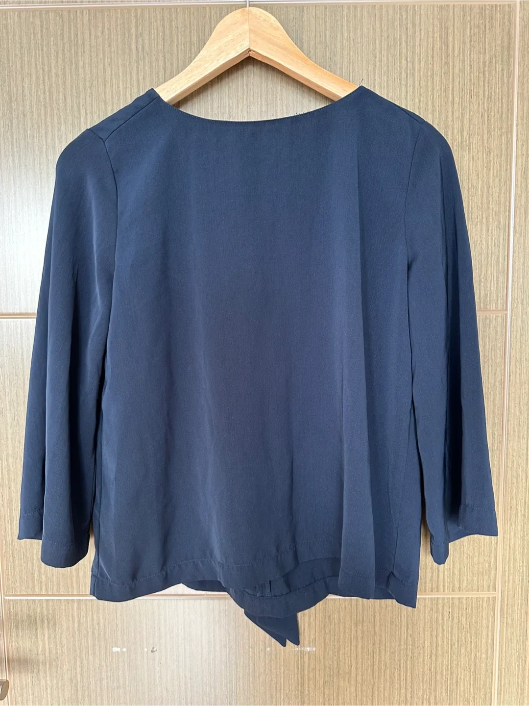 Ann Taylor Factory Navy Blouse - Size XS