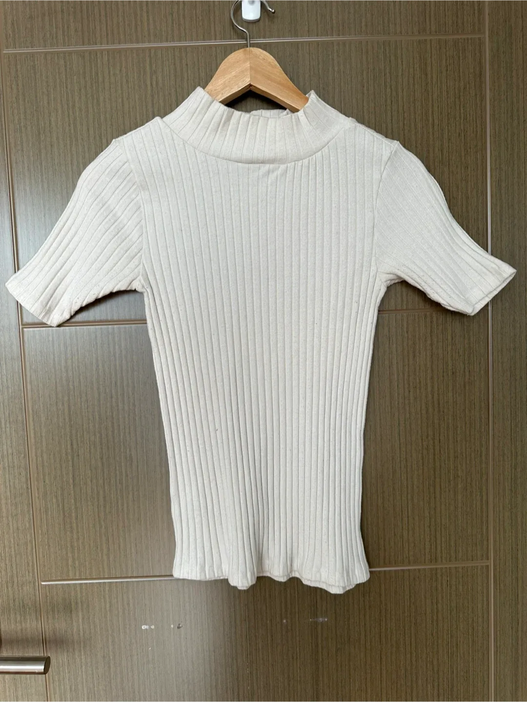 LOFT Ribbed Short Sleeve Top - Size XSP