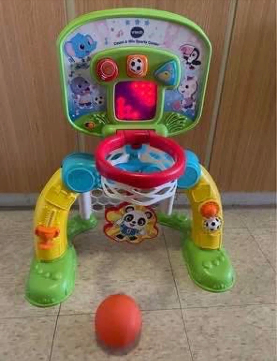 VTech 2-in-1 Sports Centre (with one basketball)