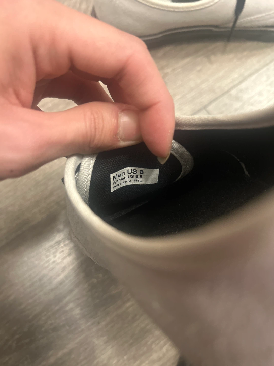 White Vans unisex Men’s US8/ Women’s US9.5 - photo 2