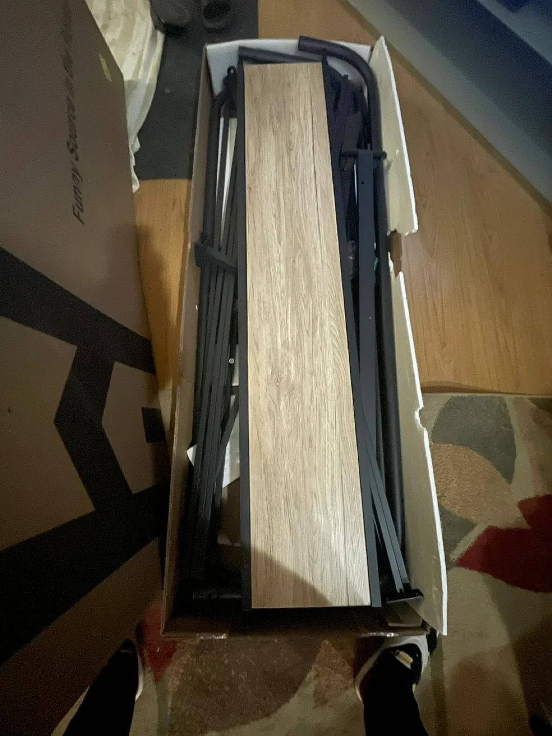 Brand new Queen HB0173BG Bed Frame - NEW in box! image indicator(2)