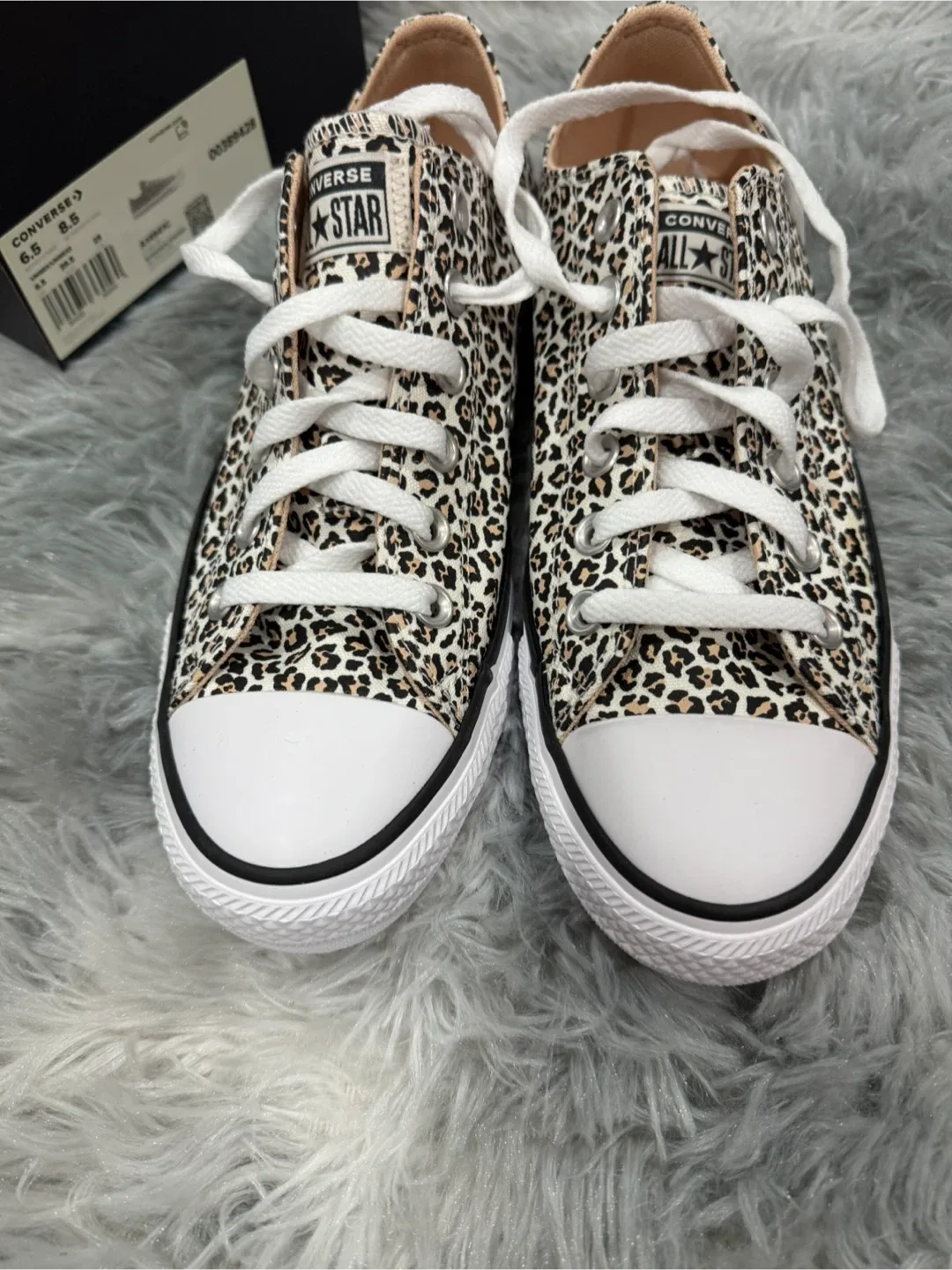 Converse All Star Leopard Print Shoes image indicator(4)