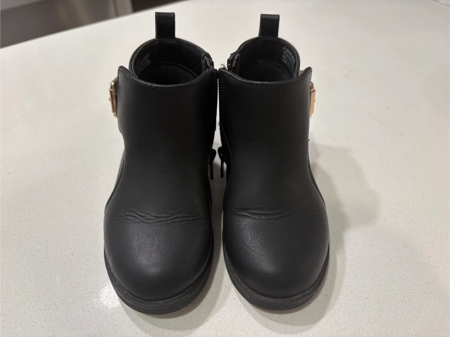 Black Ankle Boots - Size 7 Toddler - photo 3