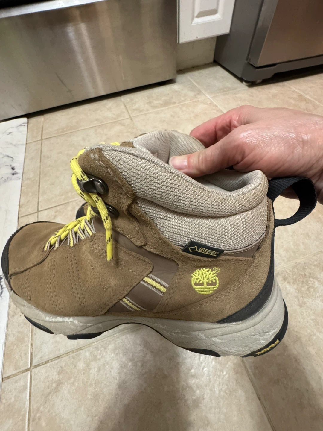 Timberland outdoor shoes.$17