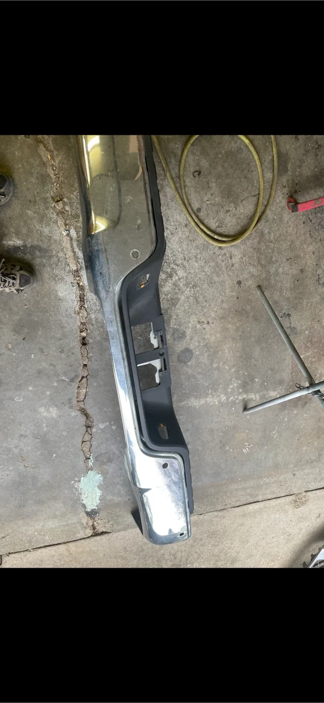 Tacoma chrome rear bumper bumper