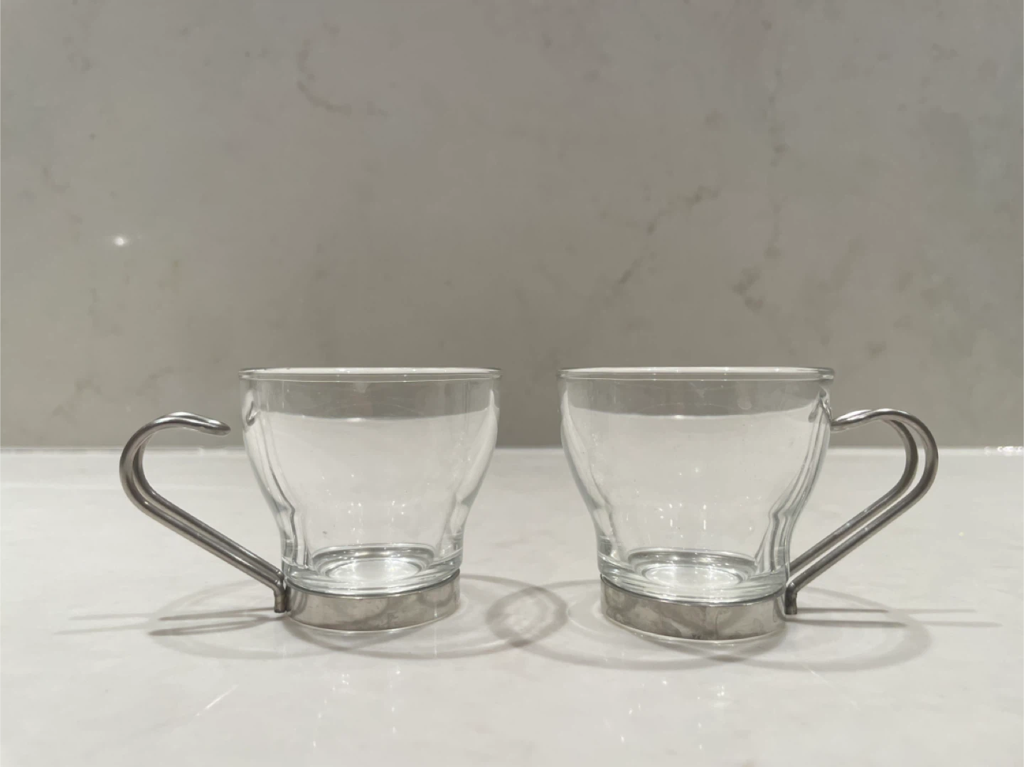 Set of 4 Vitrosax Glass Espresso Cups - photo 3