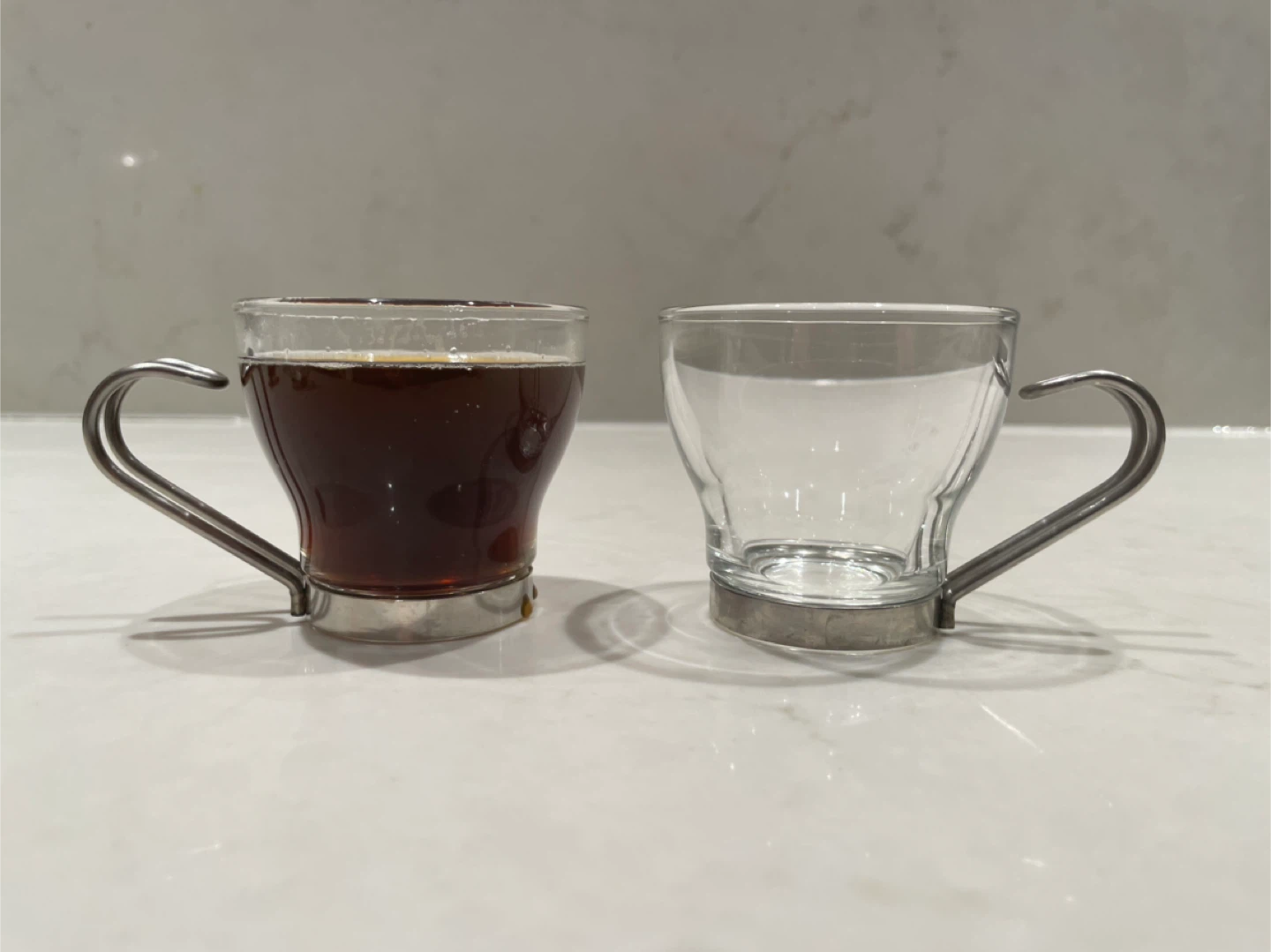 Set of 4 Vitrosax Glass Espresso Cups - photo 4