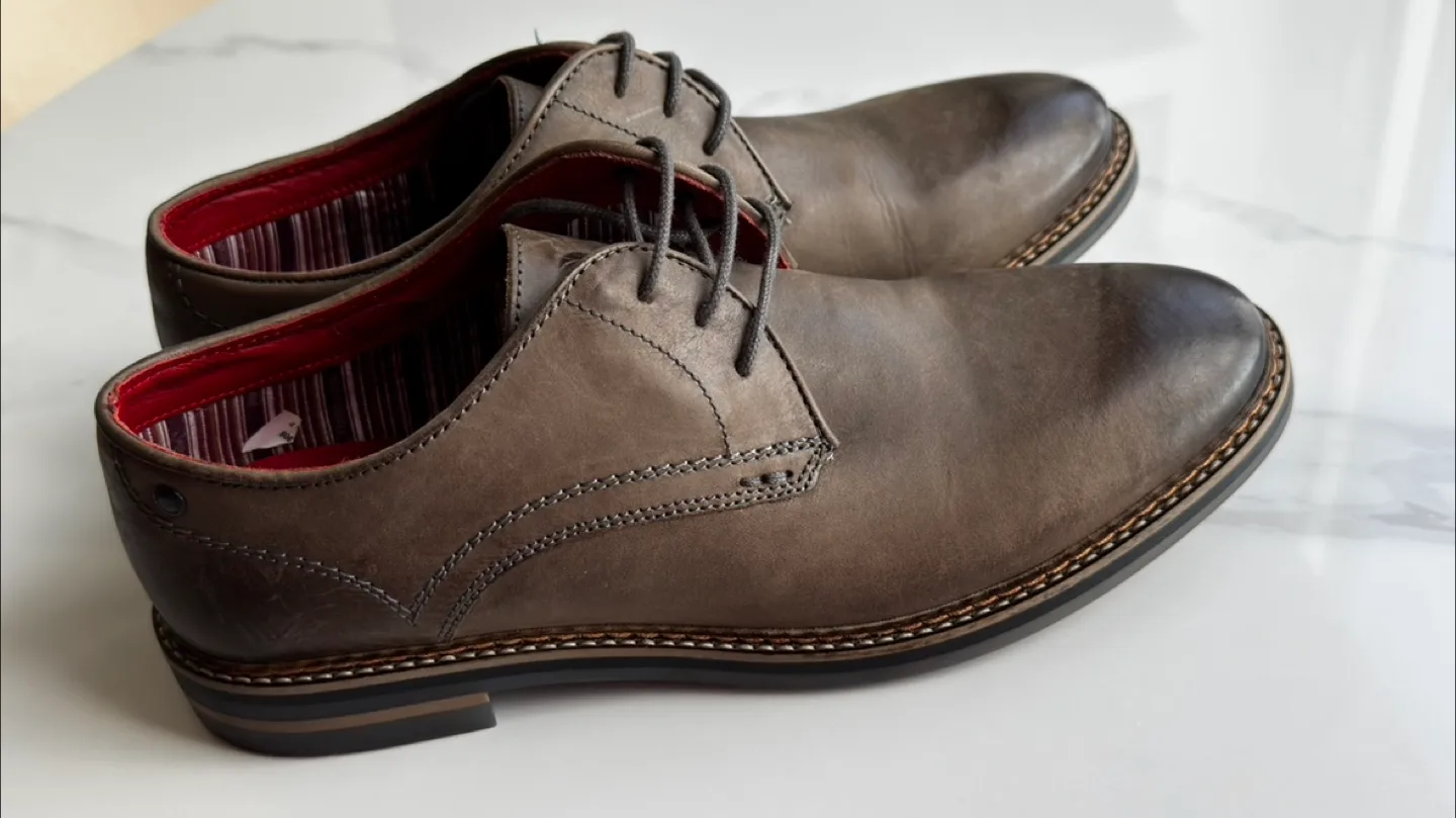 Base London Leather Dress Shoes, Size 43 image indicator(4)