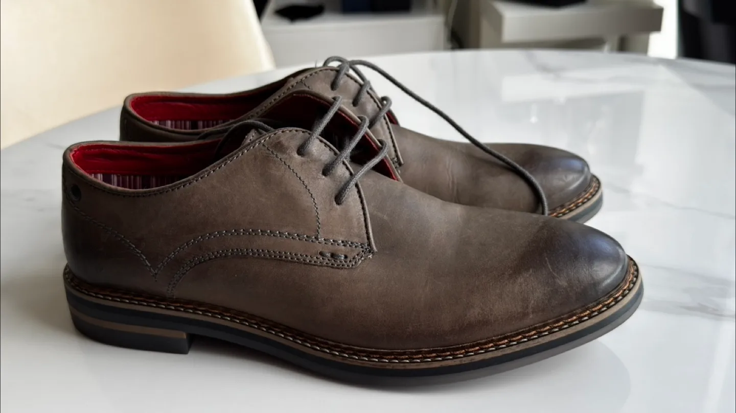 Base London Leather Dress Shoes, Size 43 image indicator(6)