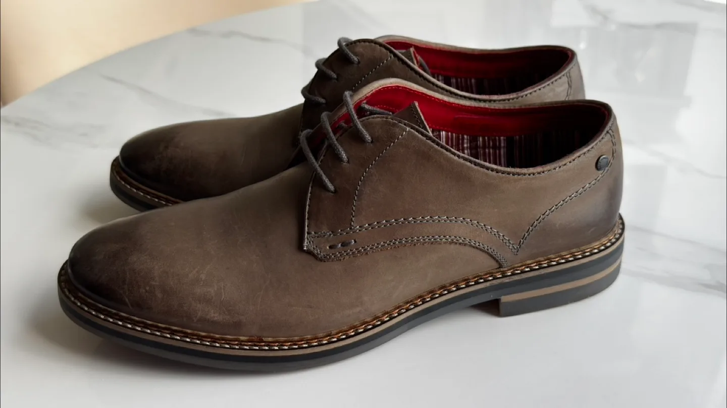 Base London Leather Dress Shoes, Size 43 image indicator(7)