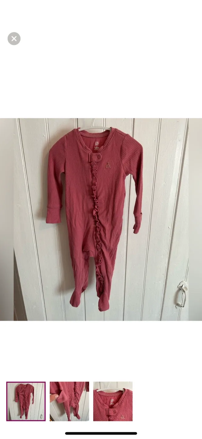 Baby Gap Ribbed Footed sleeper