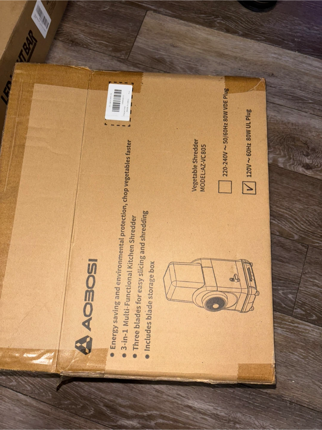 Aobosi Vegetable Shredder AZ-VC605 - photo 2
