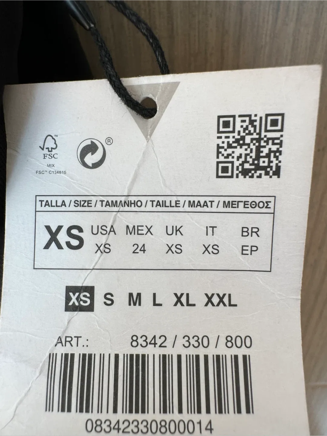 NWT Zara Black Dress Size XS image indicator(5)