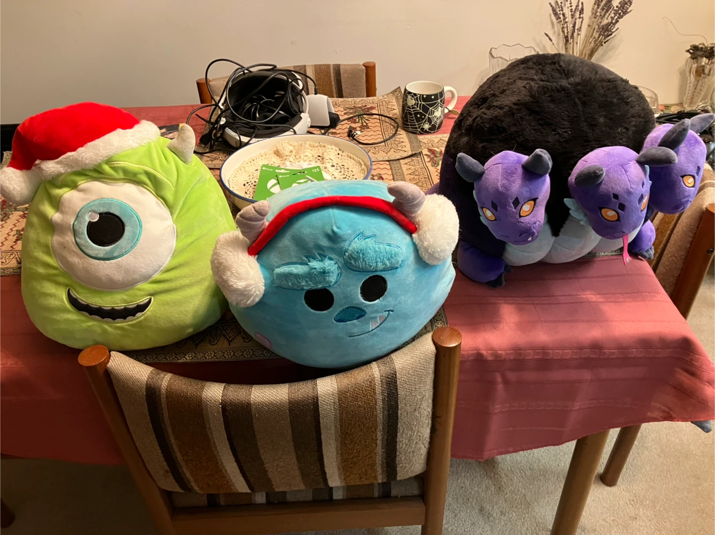 $15 eachMonsters Inc. Plushies - Mike Wazowski, Sully