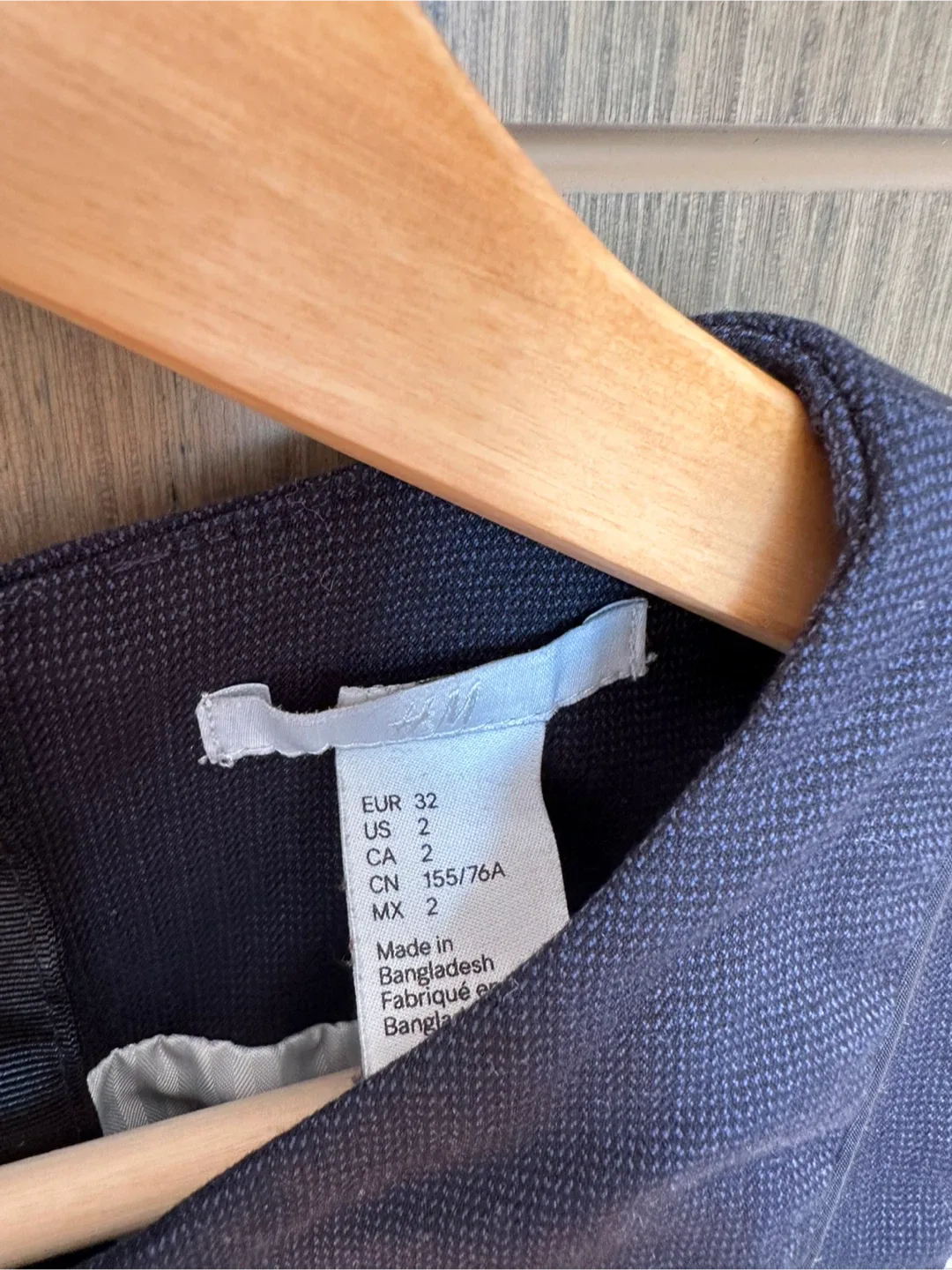 H&M Navy Blue Dress - Size US 2 image indicator(2)