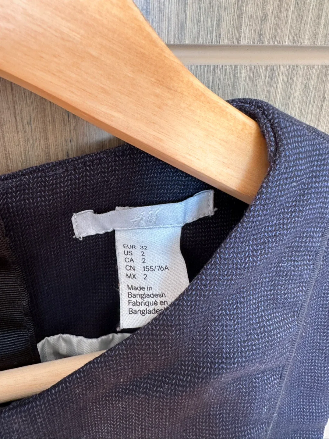 H&M Navy Blue Dress - Size US 2 image indicator(3)