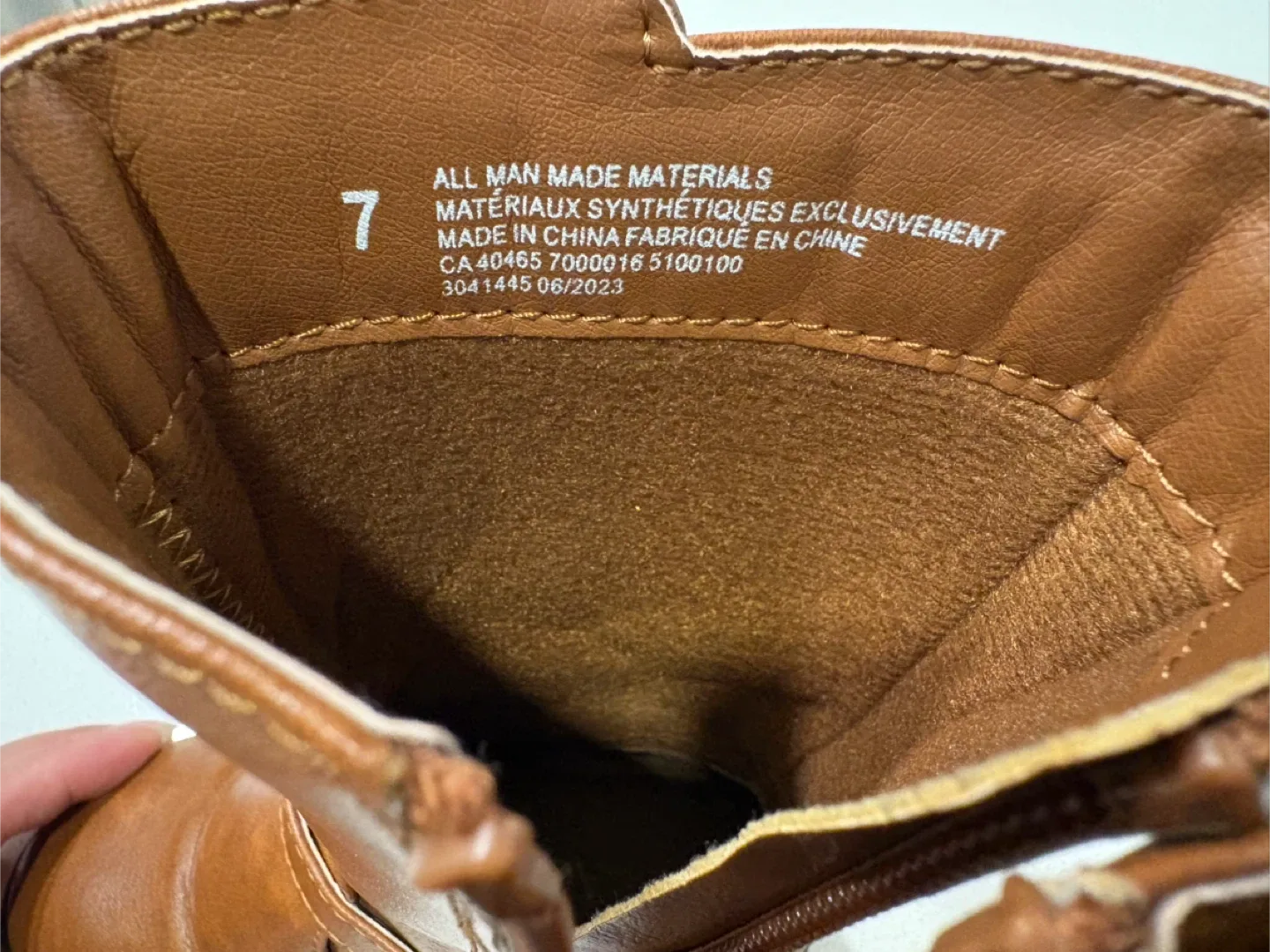 Toddler size 7 Brown Boots with Heart Buckle image indicator(8)