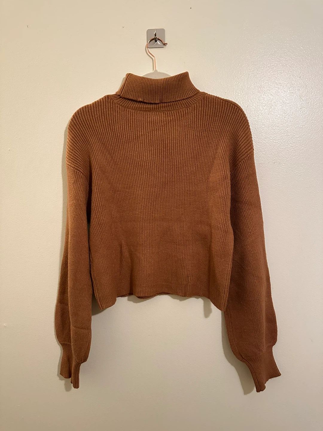 Francesca's Brown Turtleneck Sweater - Women’s Size L - photo 3