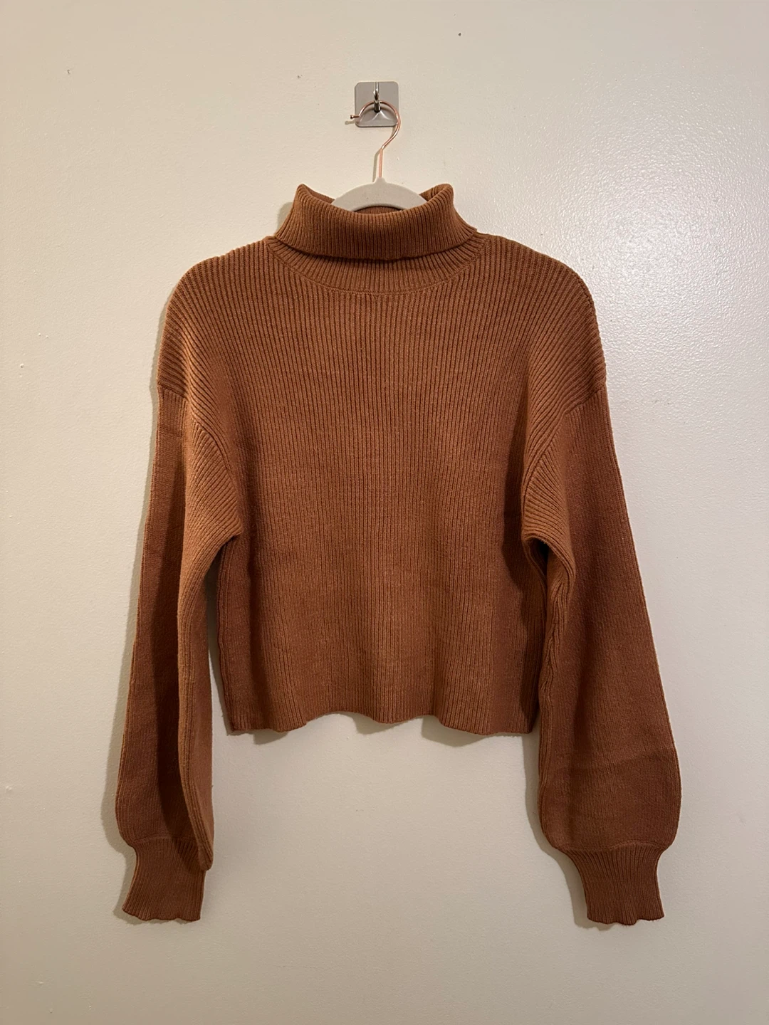 Francesca's Brown Turtleneck Sweater - Women’s Size L - photo 2