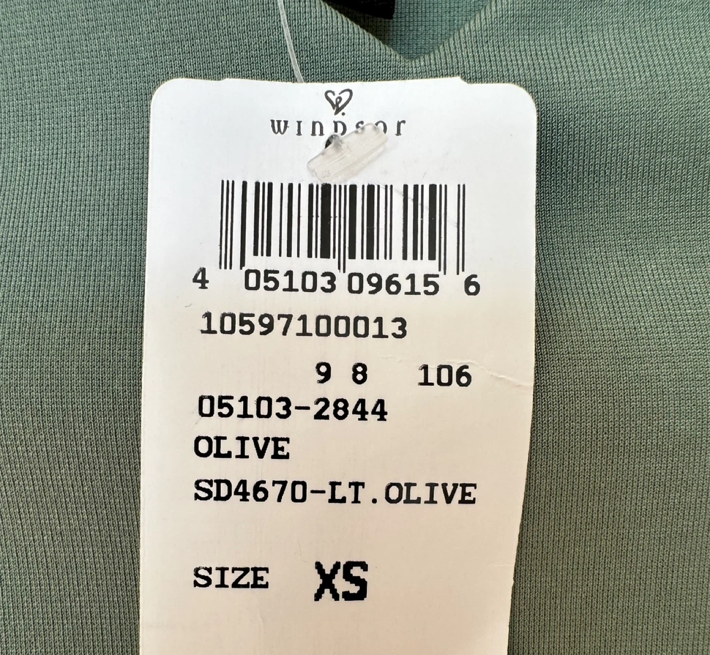 NWT Windsor Olive Green Dress - Size XS - photo 3