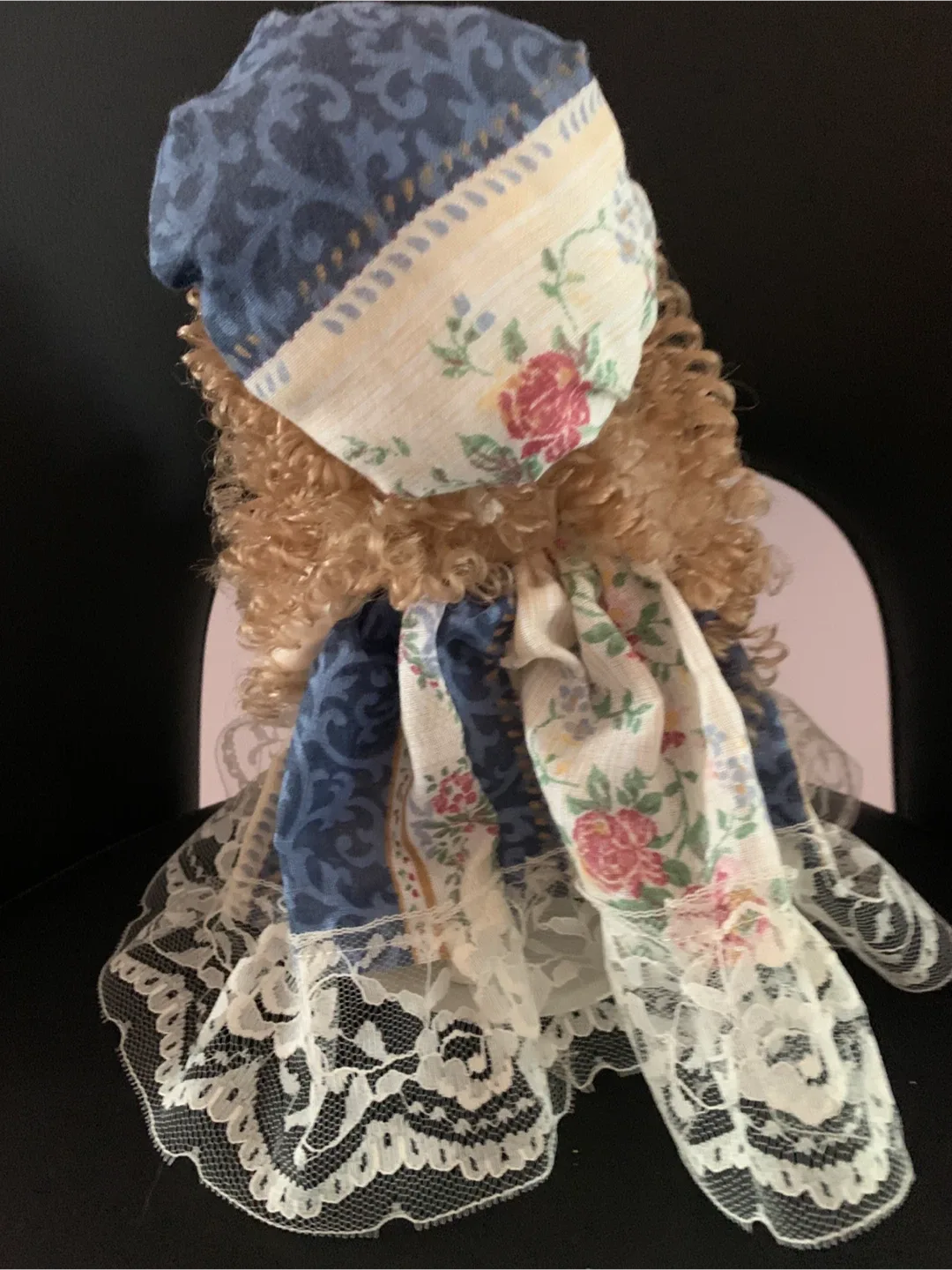 Vintage Italian Doll, H 24 cm, pick up Islington/ Evans image indicator(2)