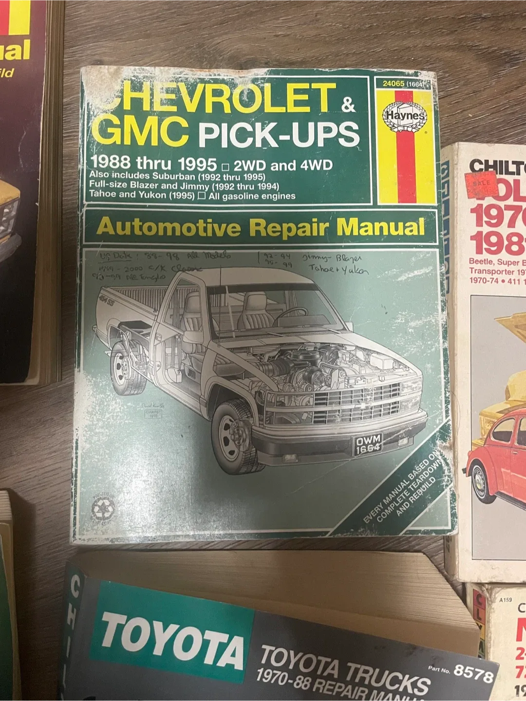 Automotive and motorcycle shop manual image indicator(4)