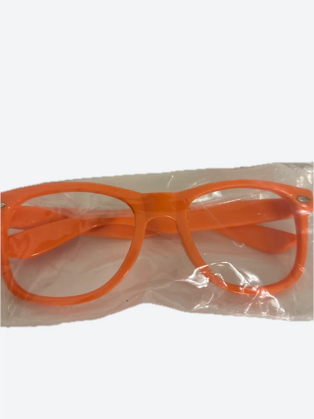 Kids toy Orange Frame Glasses - New