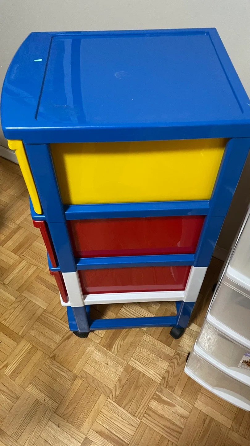 Storage Living 4-Drawer Rolling Cart image indicator(5)