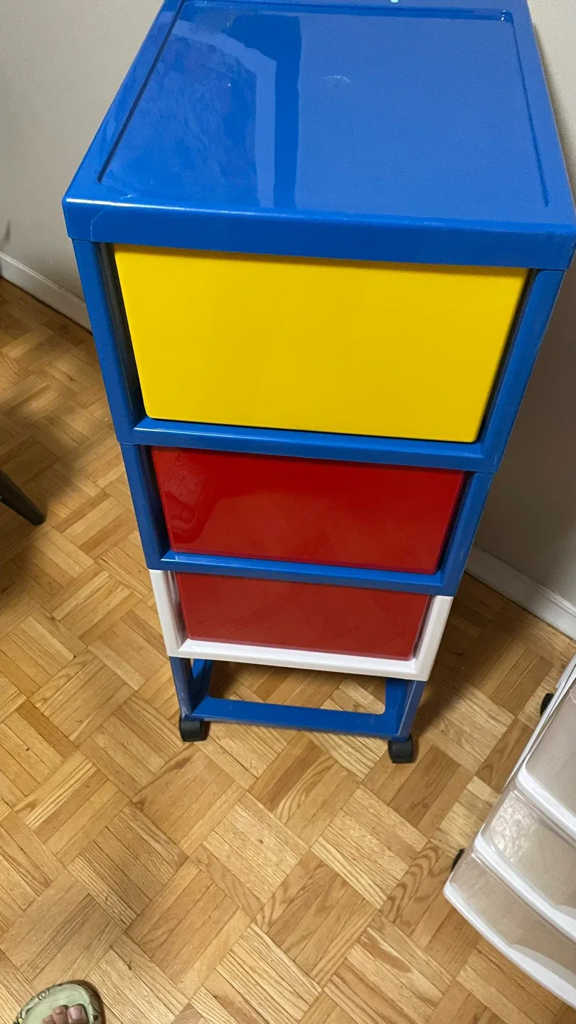 Storage Living 4-Drawer Rolling Cart image indicator(4)