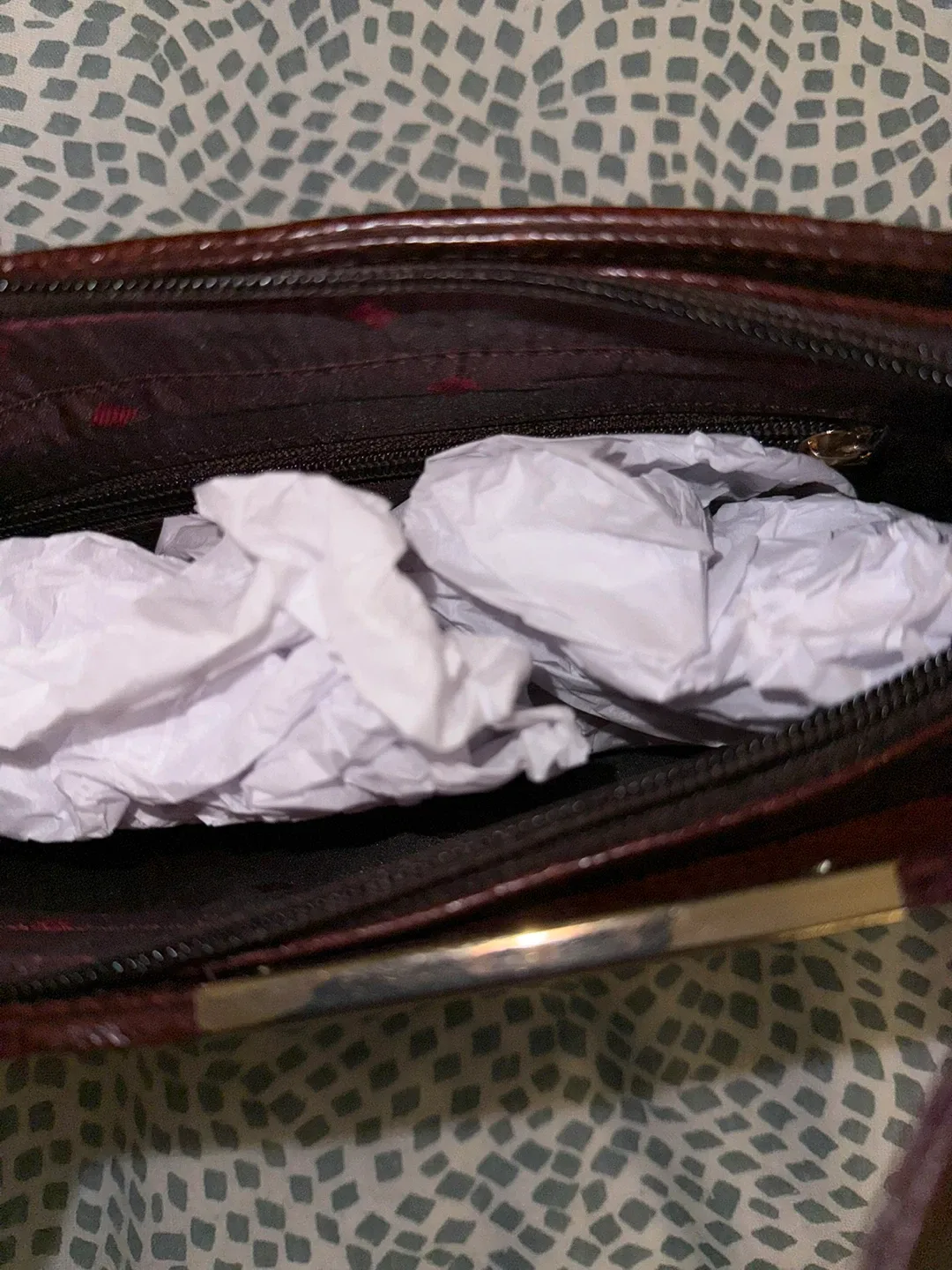 Ladies Small Purse - Mahogany image indicator(6)