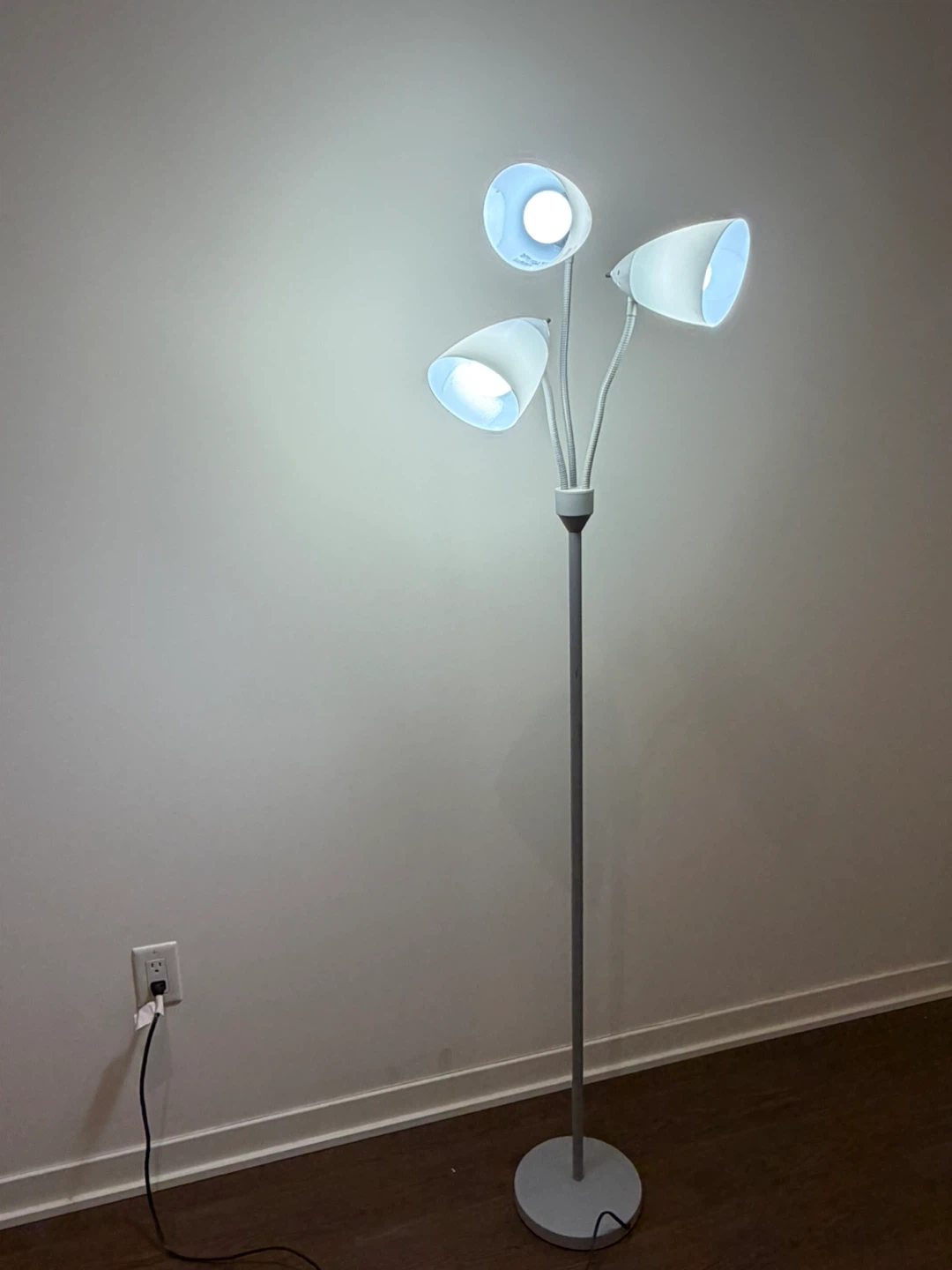 Gray Multi-Head Floor Lamp #cleanout - photo 2