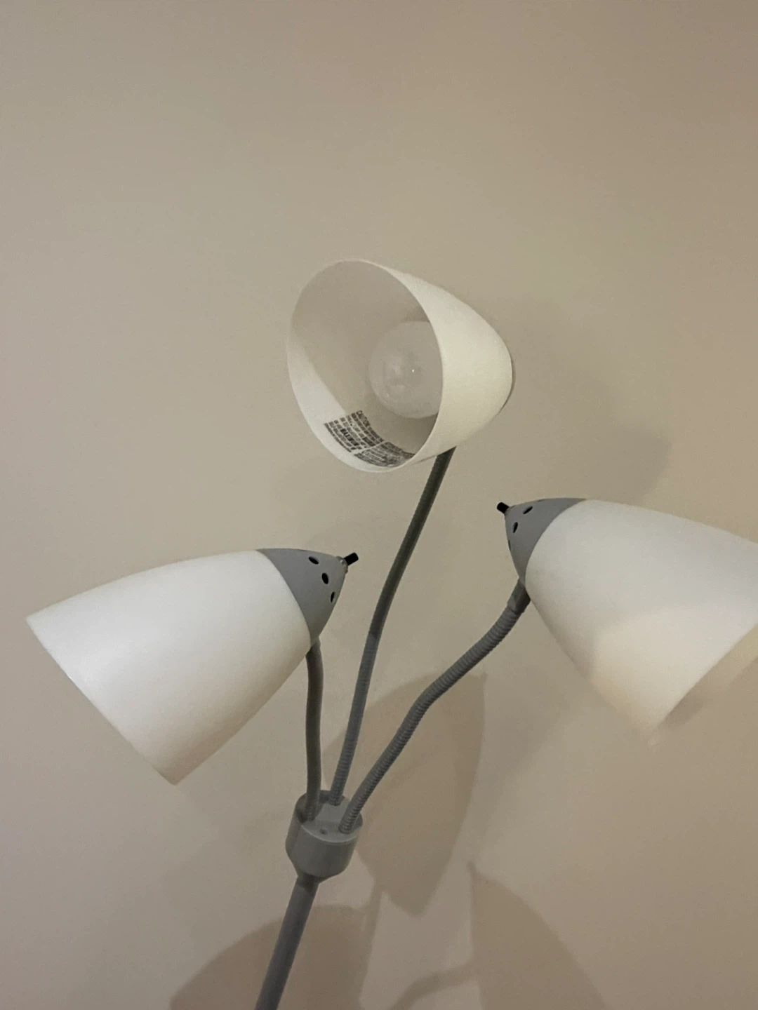 Gray Multi-Head Floor Lamp #cleanout - photo 3