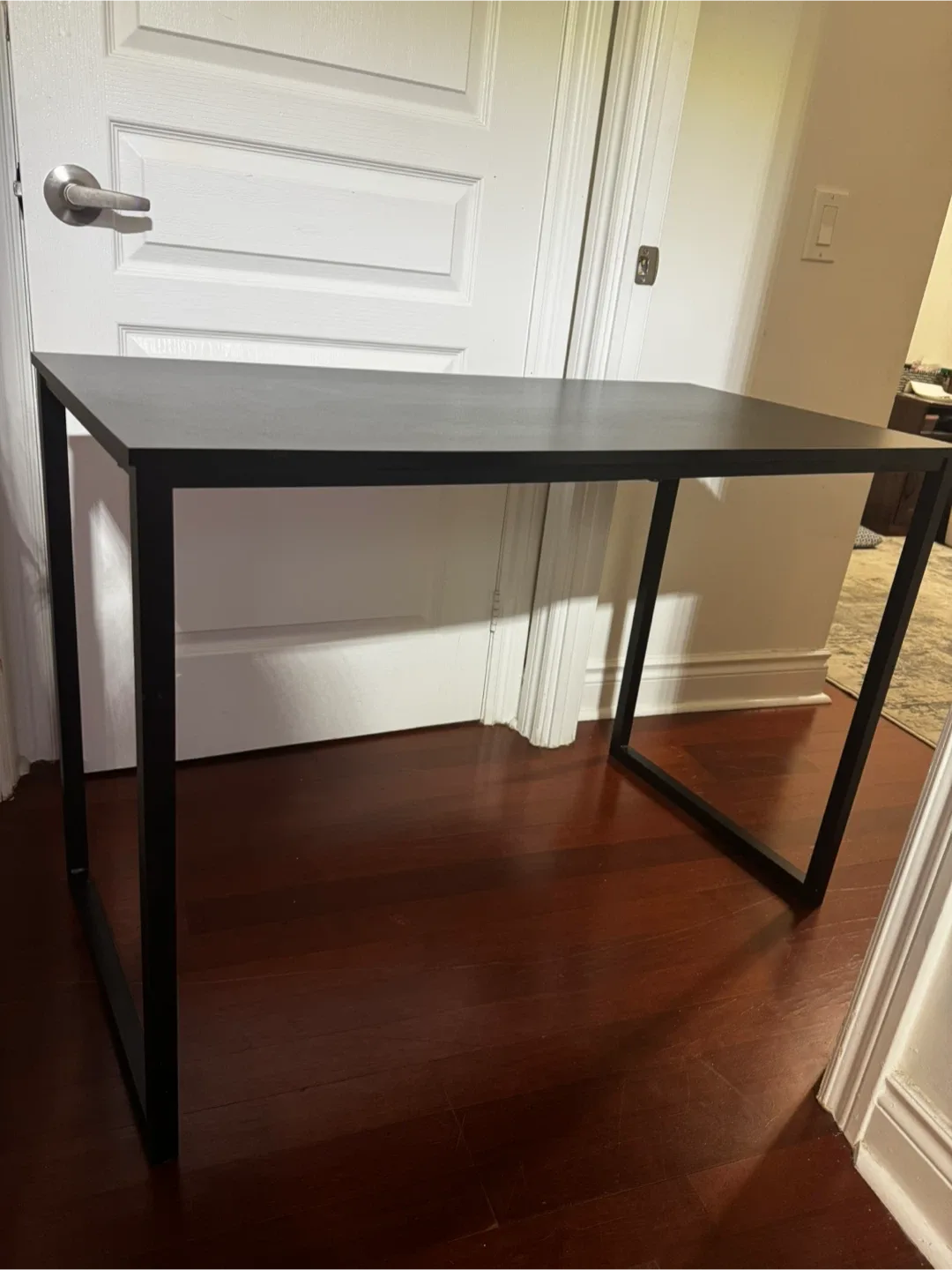 SHW Home Office Computer Desk - Black image indicator(2)