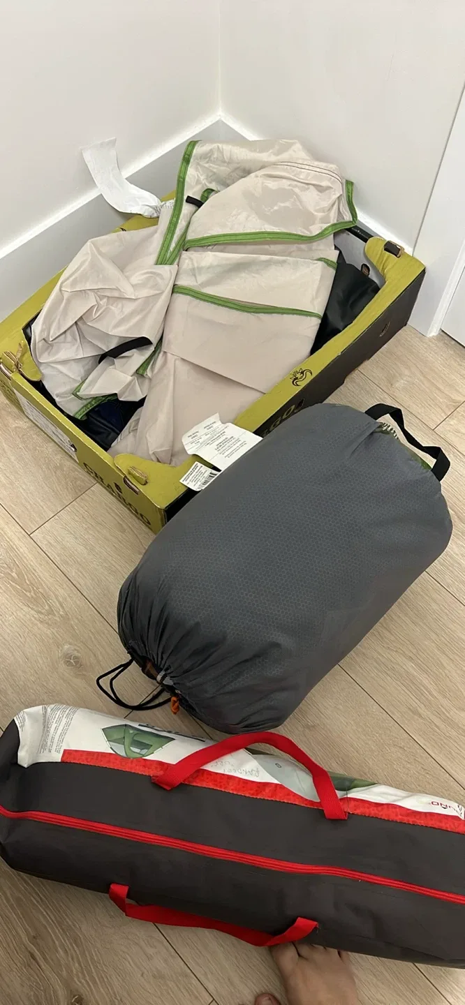 Outbound 3-Person Dome Tent + Sleeping Bag