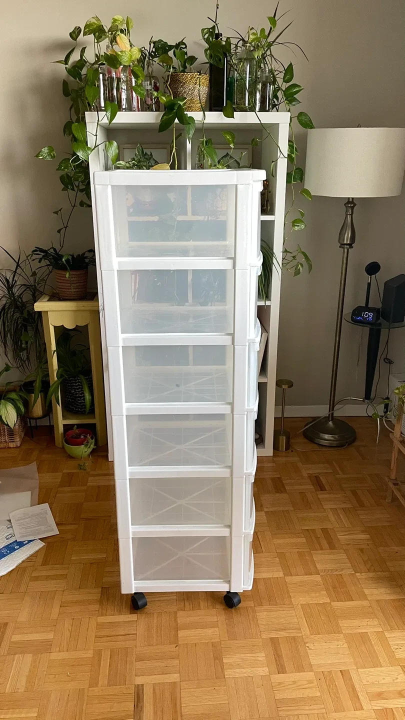 Gracious Living Storable Home 6 Drawer Wide Cart image indicator(4)