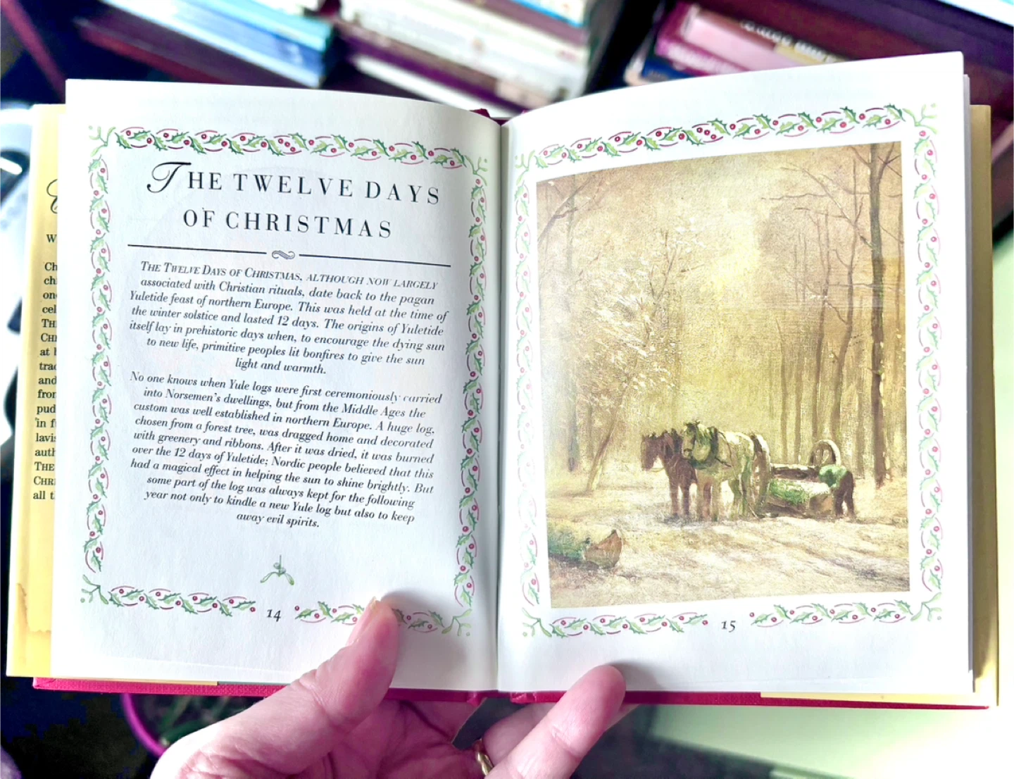 HARDCOVER CHRISTMAS BOOK “The Little Book of Christmas” - photo 3