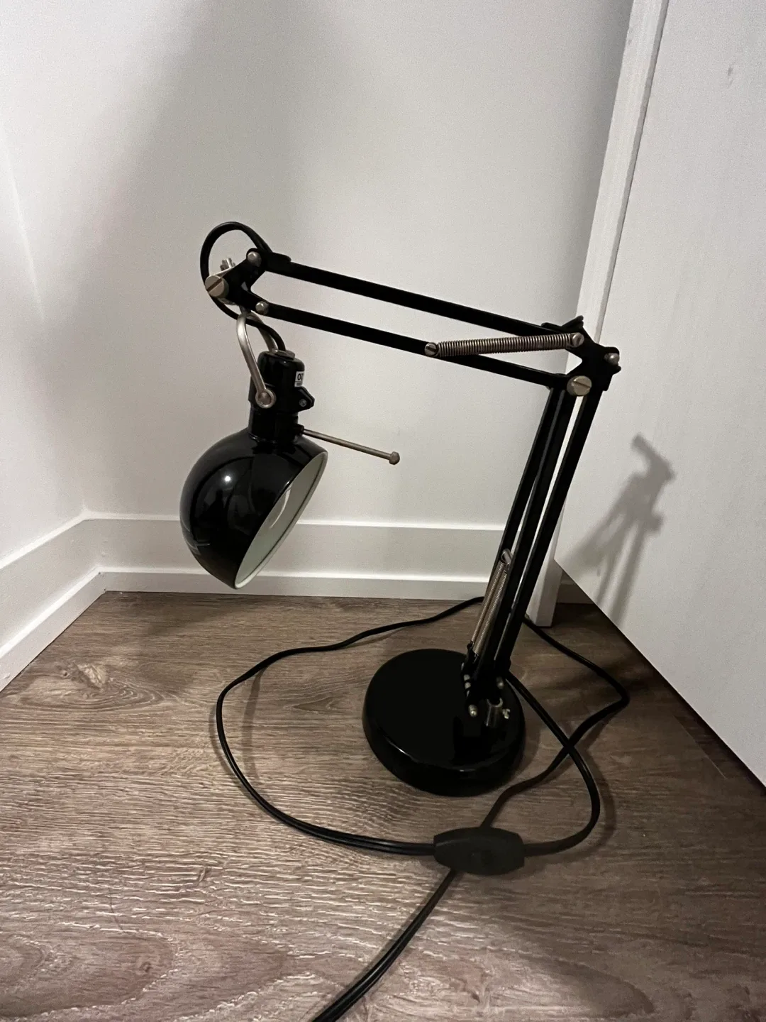 Black Adjustable Desk Lamp