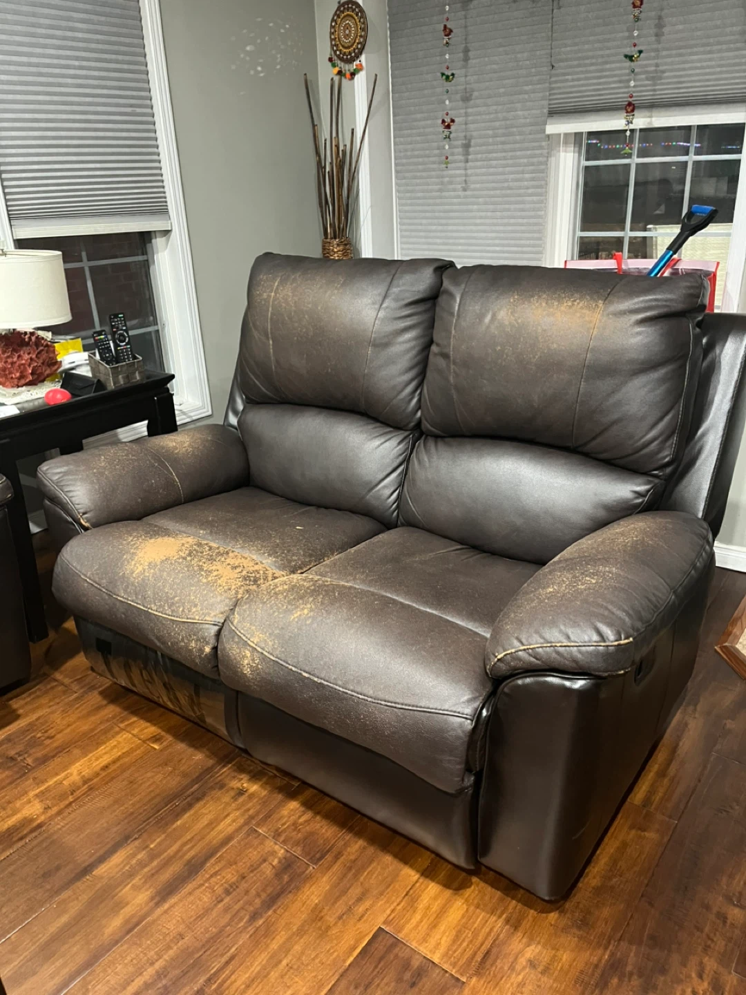 3 Piece Reclining Sofa Set - Brown - photo 2