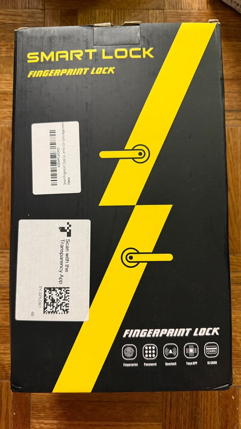 Brand New Smart Fingerprint Door Lock image indicator(8)