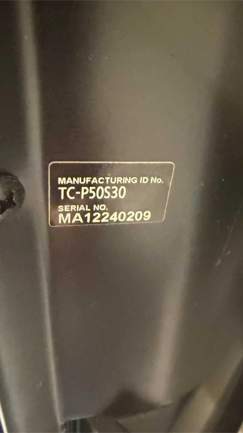 Panasonic Viera TC-P50S30 50" Plasma HDTV image indicator(4)