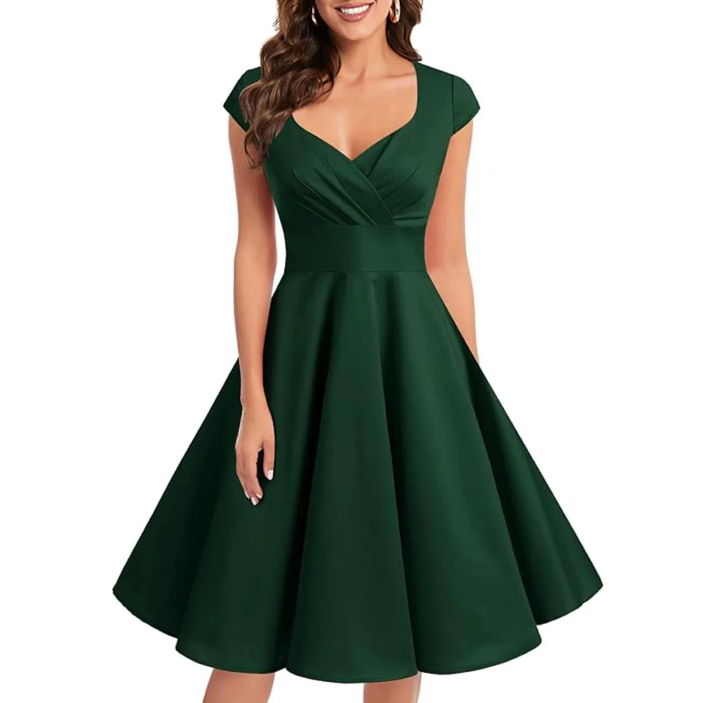 Green Vintage Style Dress