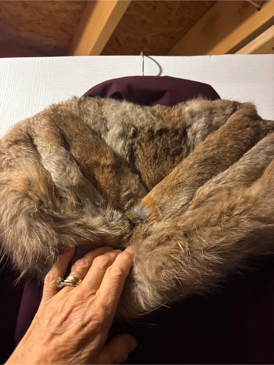 Classy Rudsak  Parka XL Burgundy image indicator(4)