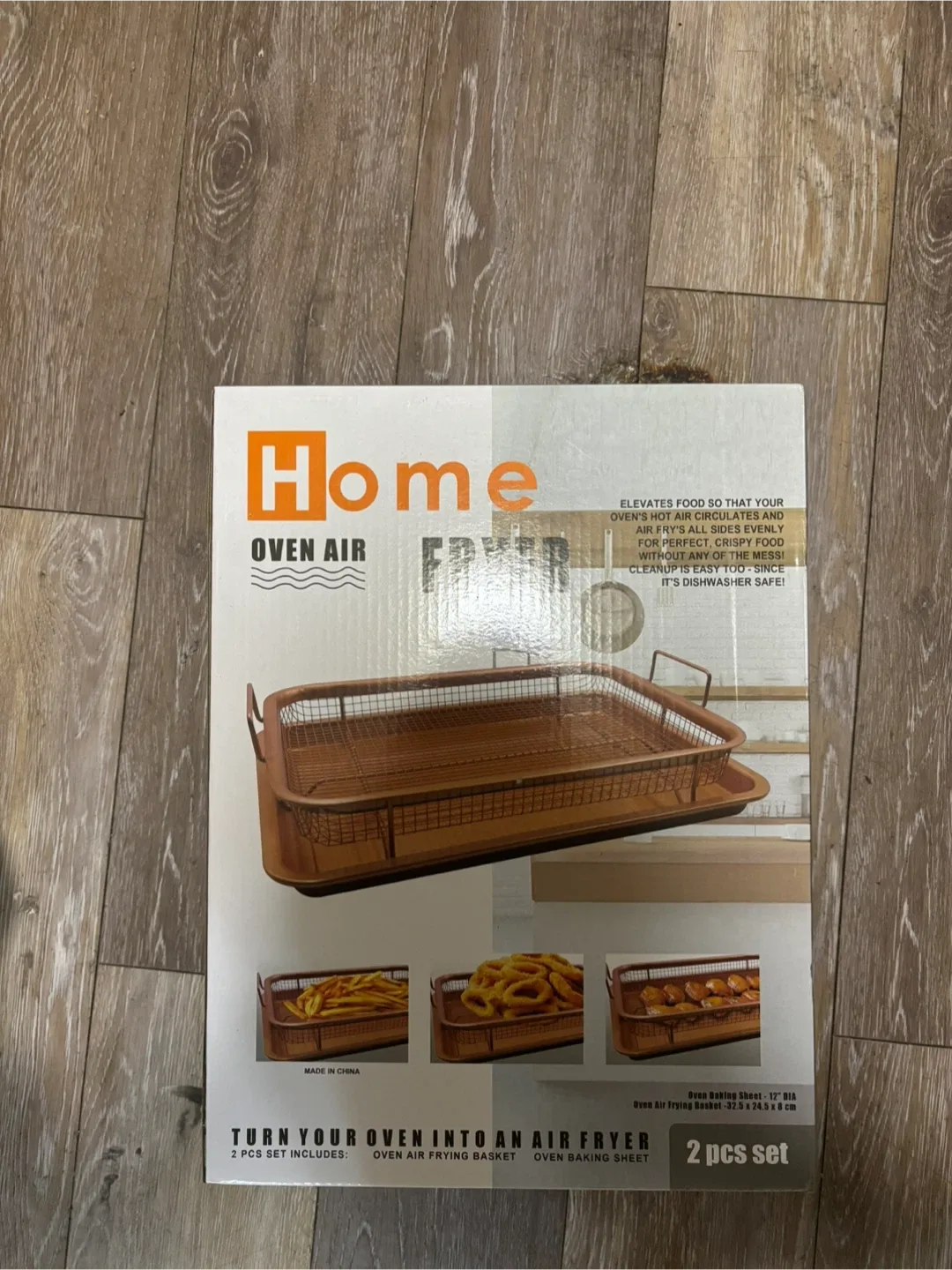 Home Oven Air Fryer - 2 pc set