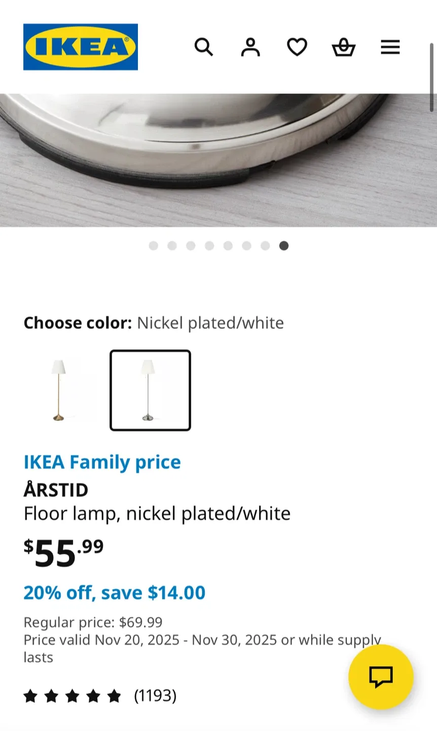 IKEA Floor Lamp image indicator(7)