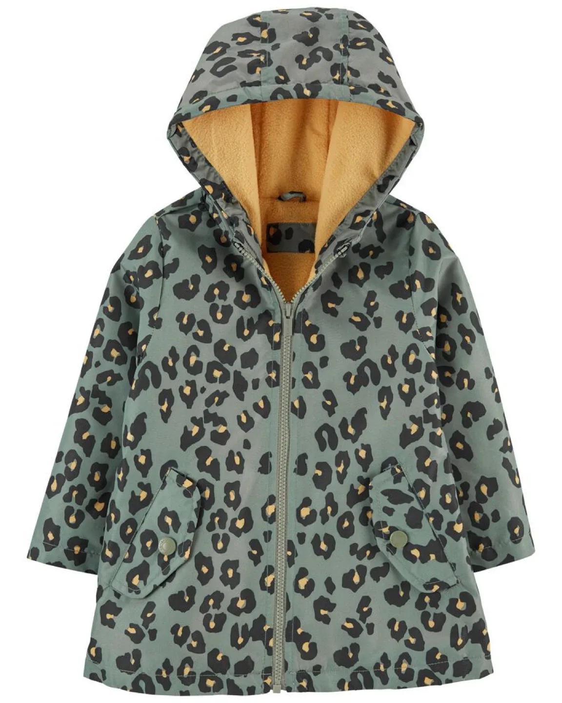 Kids Carter’s Leopard Print Rain Jacket - Size 4T