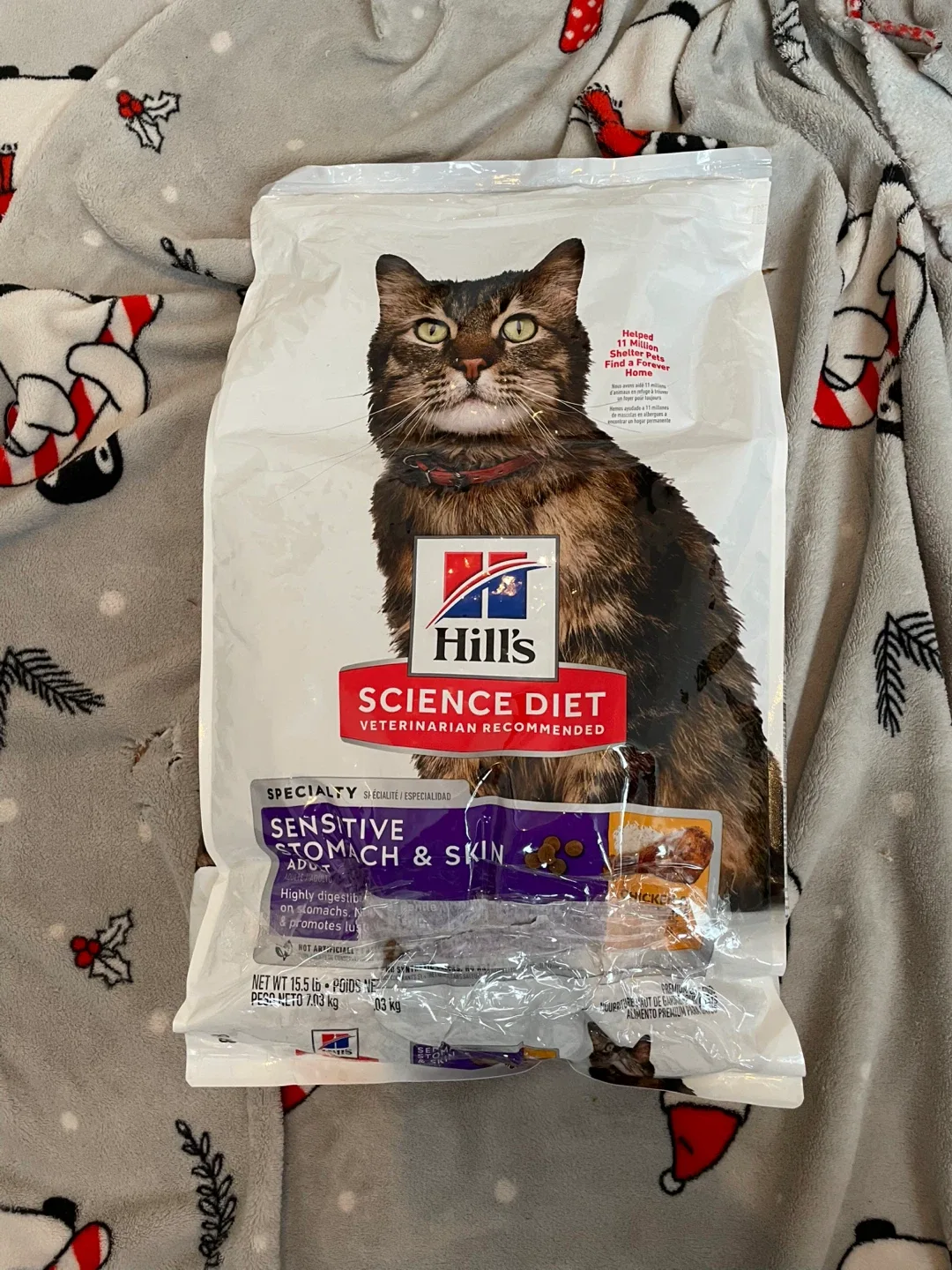 15.5lbs Science Diet Sensitive Stomach & Skin Cat Food