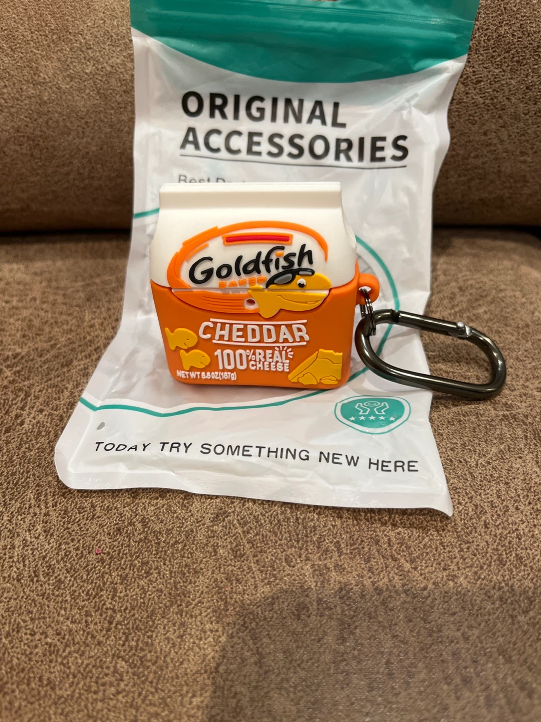 Goldfish Cheddar AirPods Case
