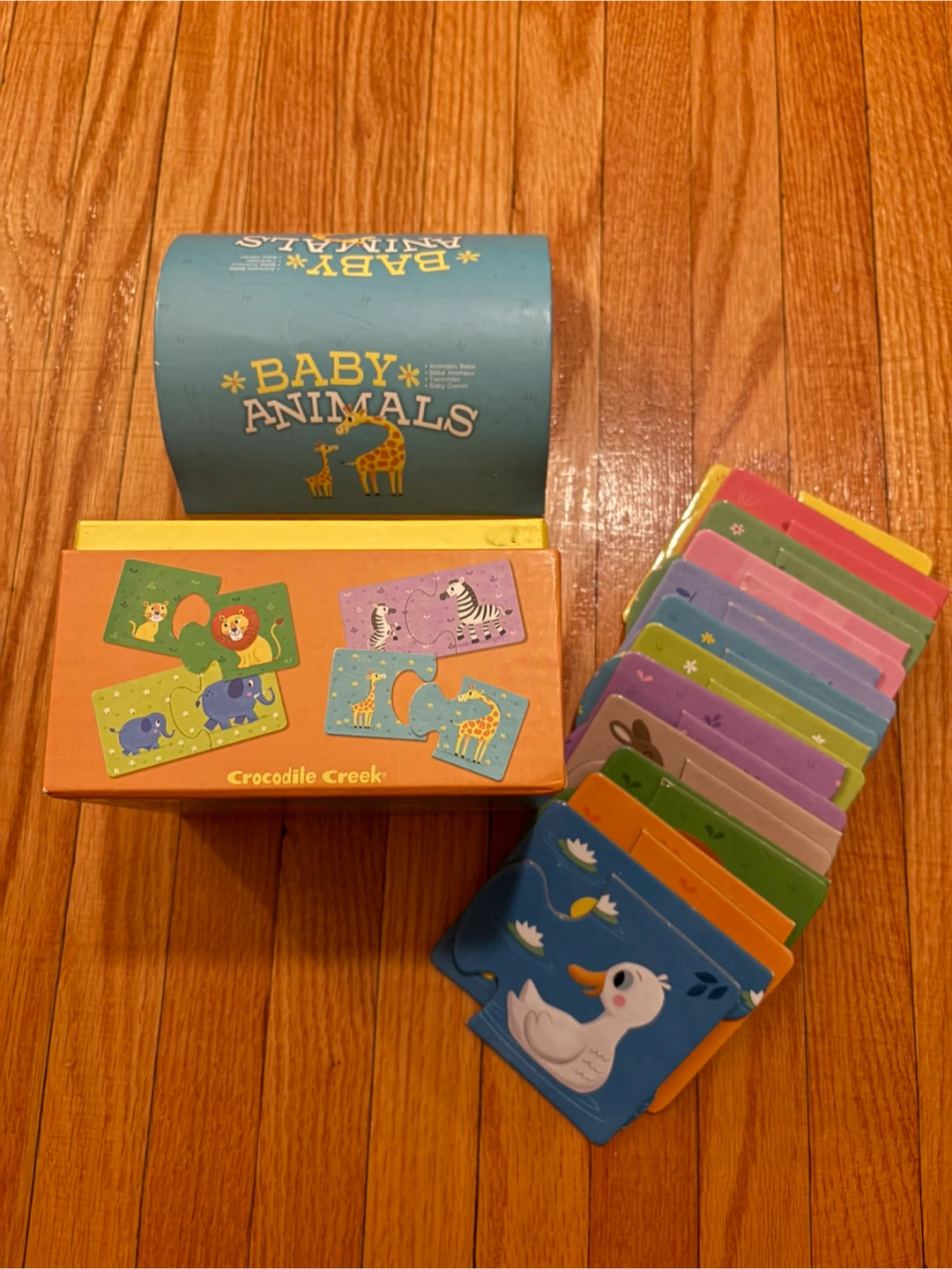 Crocodile Creek Baby Animals Puzzle Set of 12