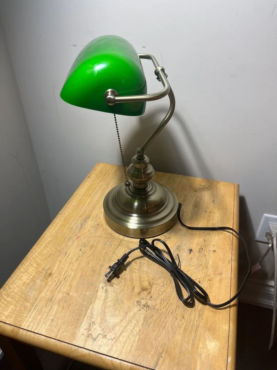 Green Banker's Lamp